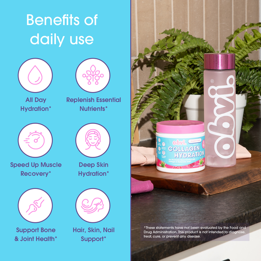 Obvi Collagen Hydration | Raspberry Rose