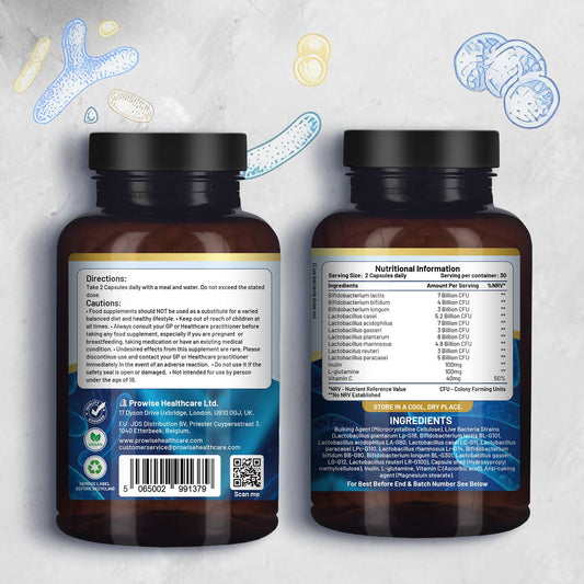 Prowise Pro Bio Cultures Complex | 60 Capsules