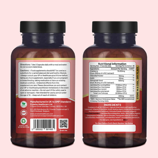 Prowise Women's Flora Probiotic | 60 Capsules