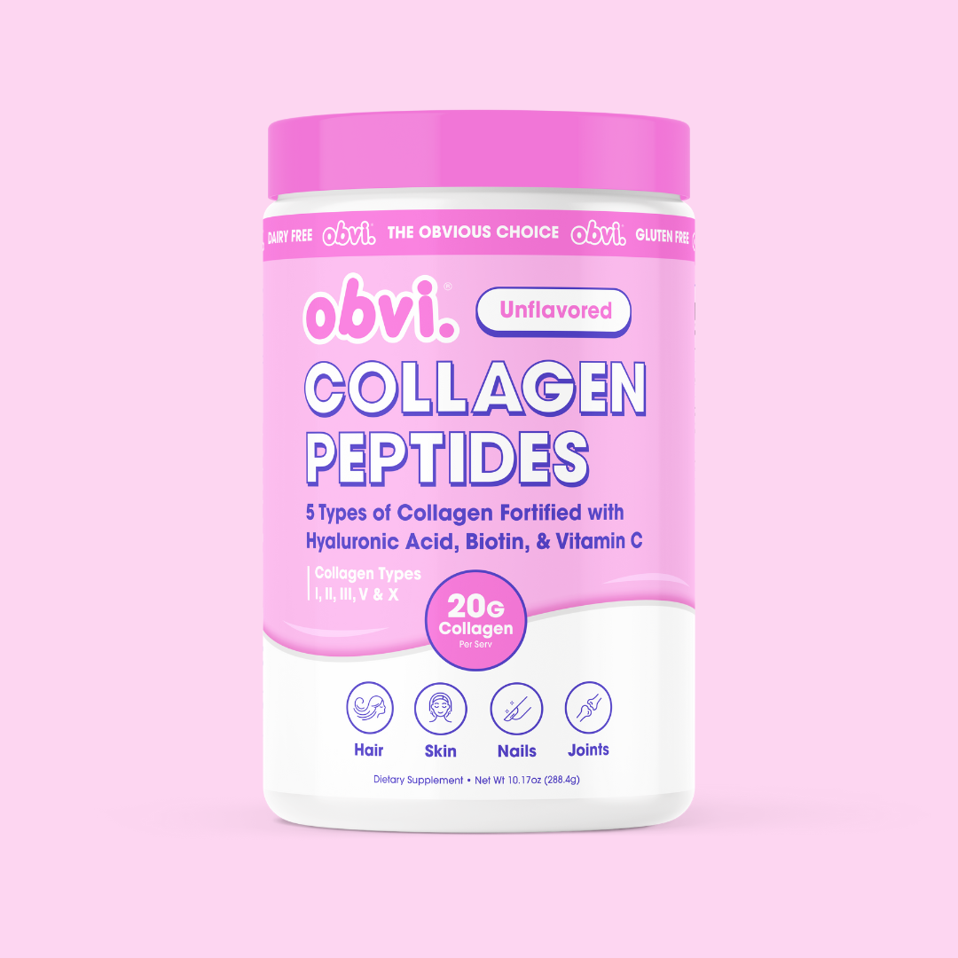 Obvi multi-collagen peptides from the SlimPulse Beauty and Collagen collection