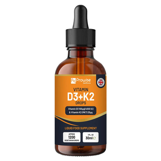 Prowise Vitamin D3 4000IU + K2 MK7 Drops | 30ml