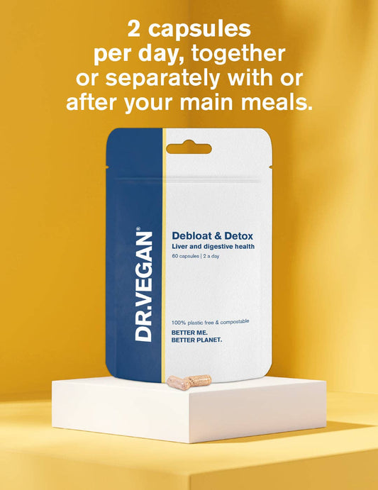 DR.VEGAN Debloat & Detox | 60 Capsules