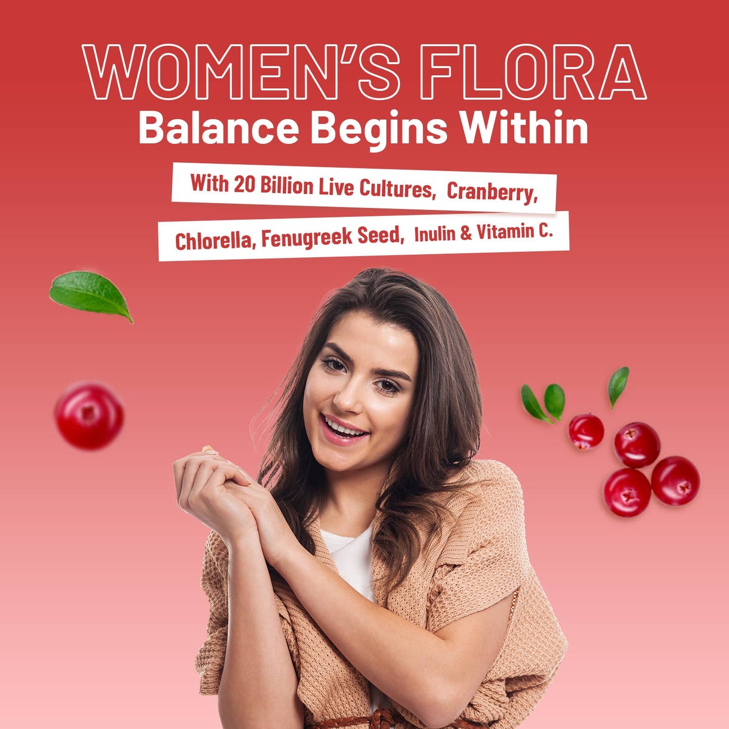Women’s Flora 20 Billion CFU - 60 Capsules