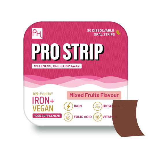PROSTRIP®️ IRON+ AB-Fortis® 14mg 30 Oral Vegan Strips