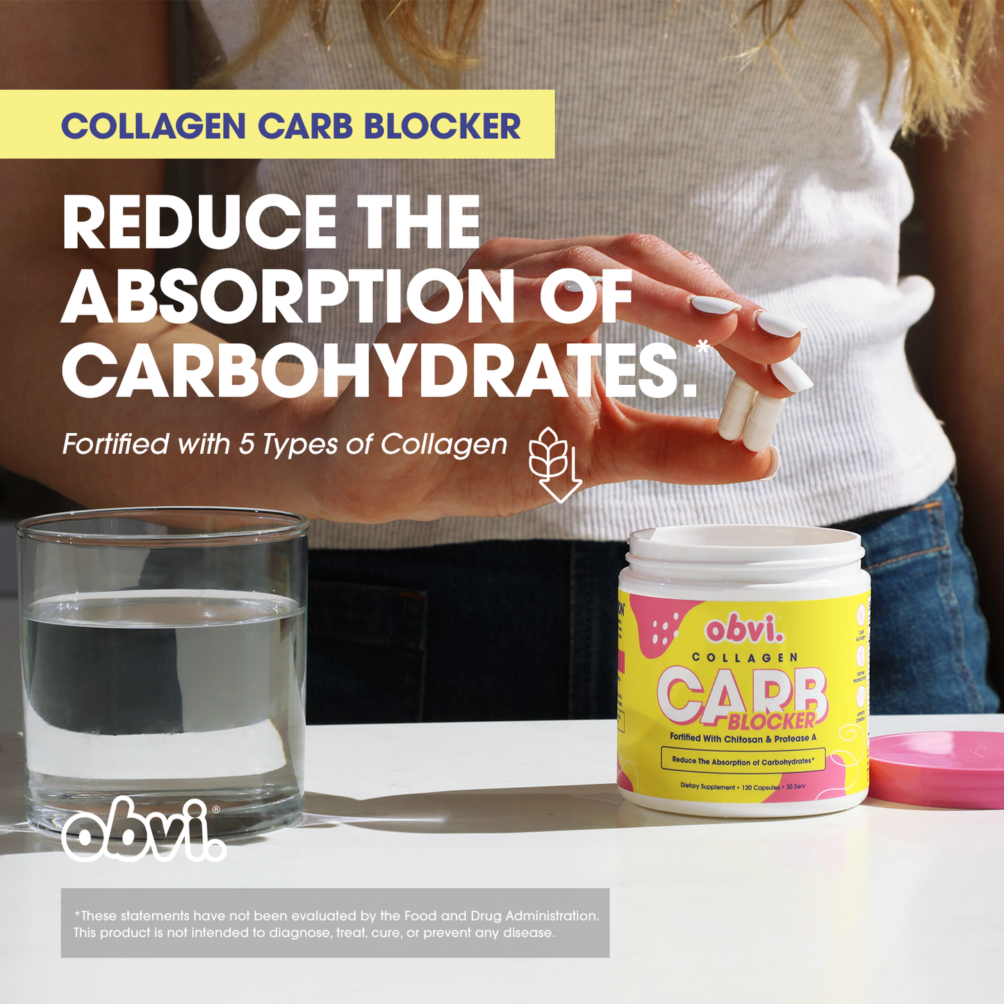 Obvi Collagenic Carb Blocker & Appetite Suppressor