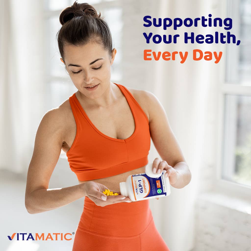Vitamatic GLP-1 Support | Appetite & Digestive Care | 60 Ct