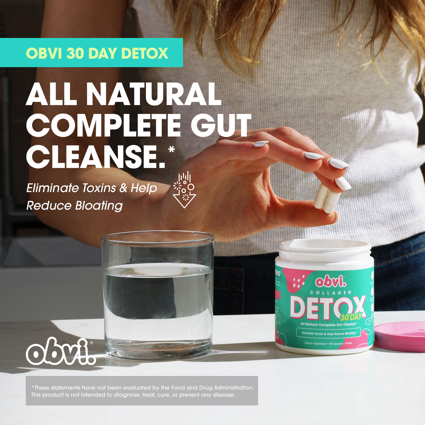 Obvi 30-Day Collagenic Detox -  Gut Health & Digestion