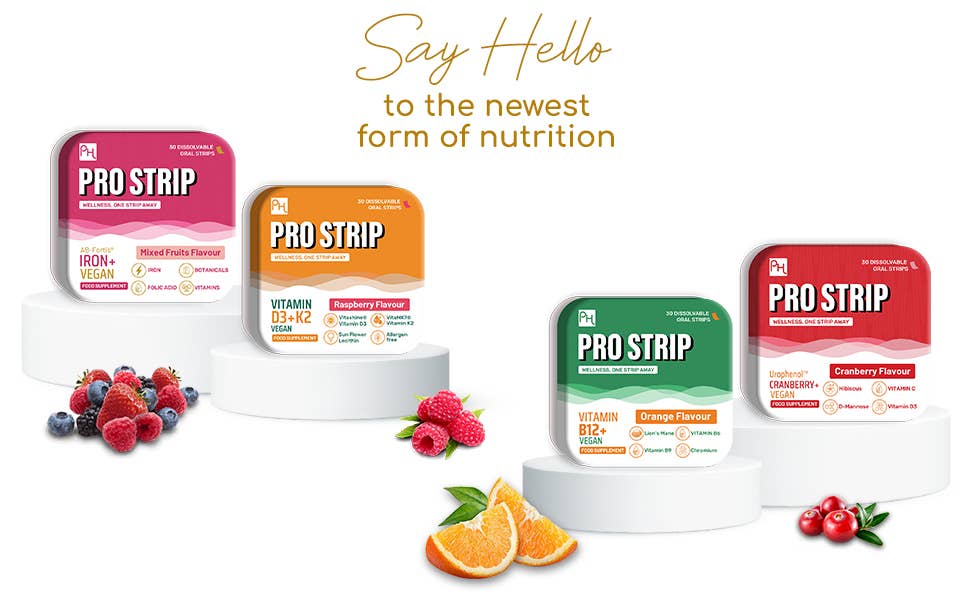 PROSTRIP®️ IRON+ AB-Fortis® 14mg 30 Oral Vegan Strips