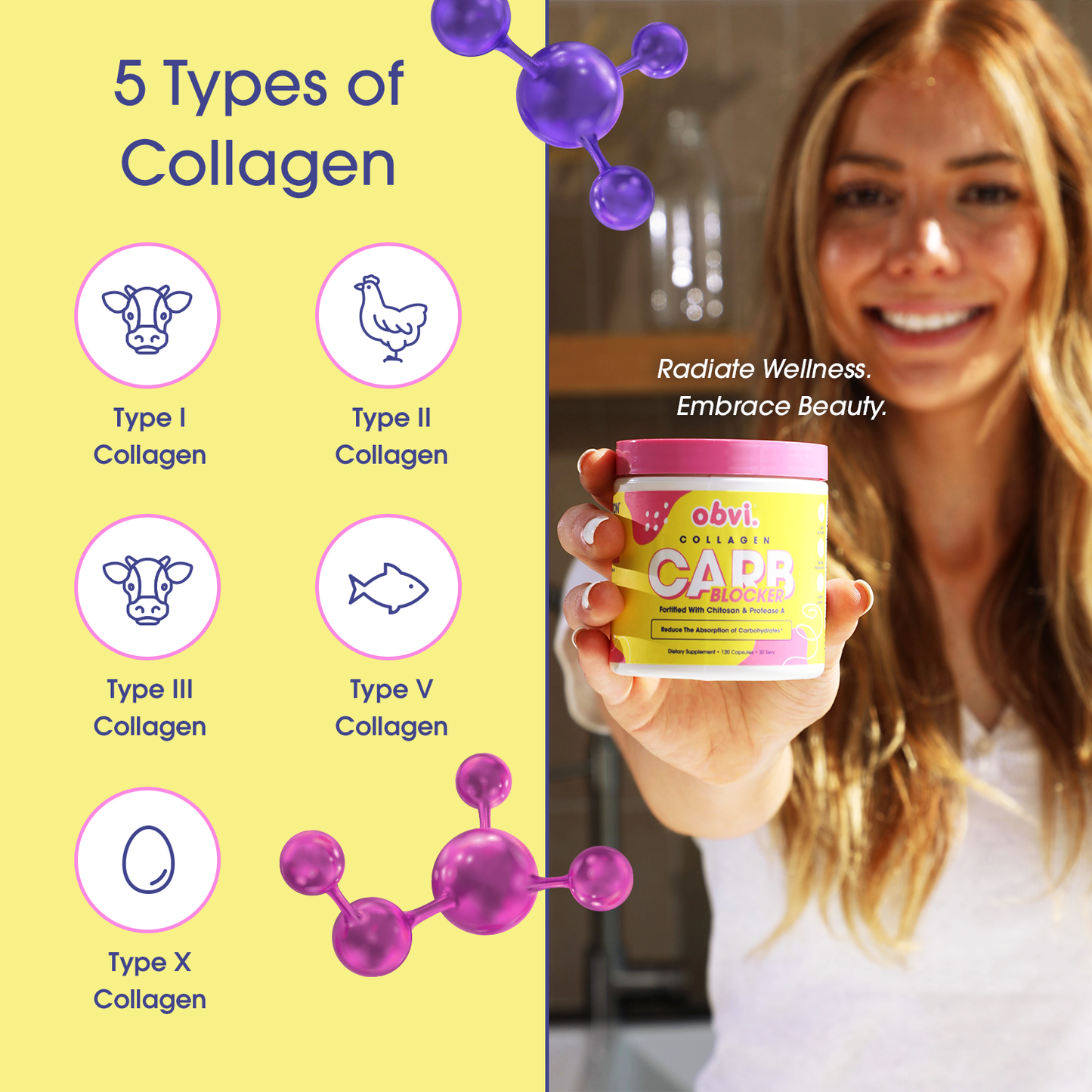 Obvi Collagenic Carb Blocker & Appetite Suppressor