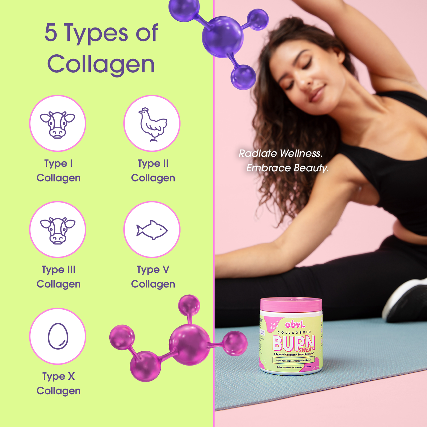 Obvi Burn Sweat - Collagenic Fat Burn & Energy Boost