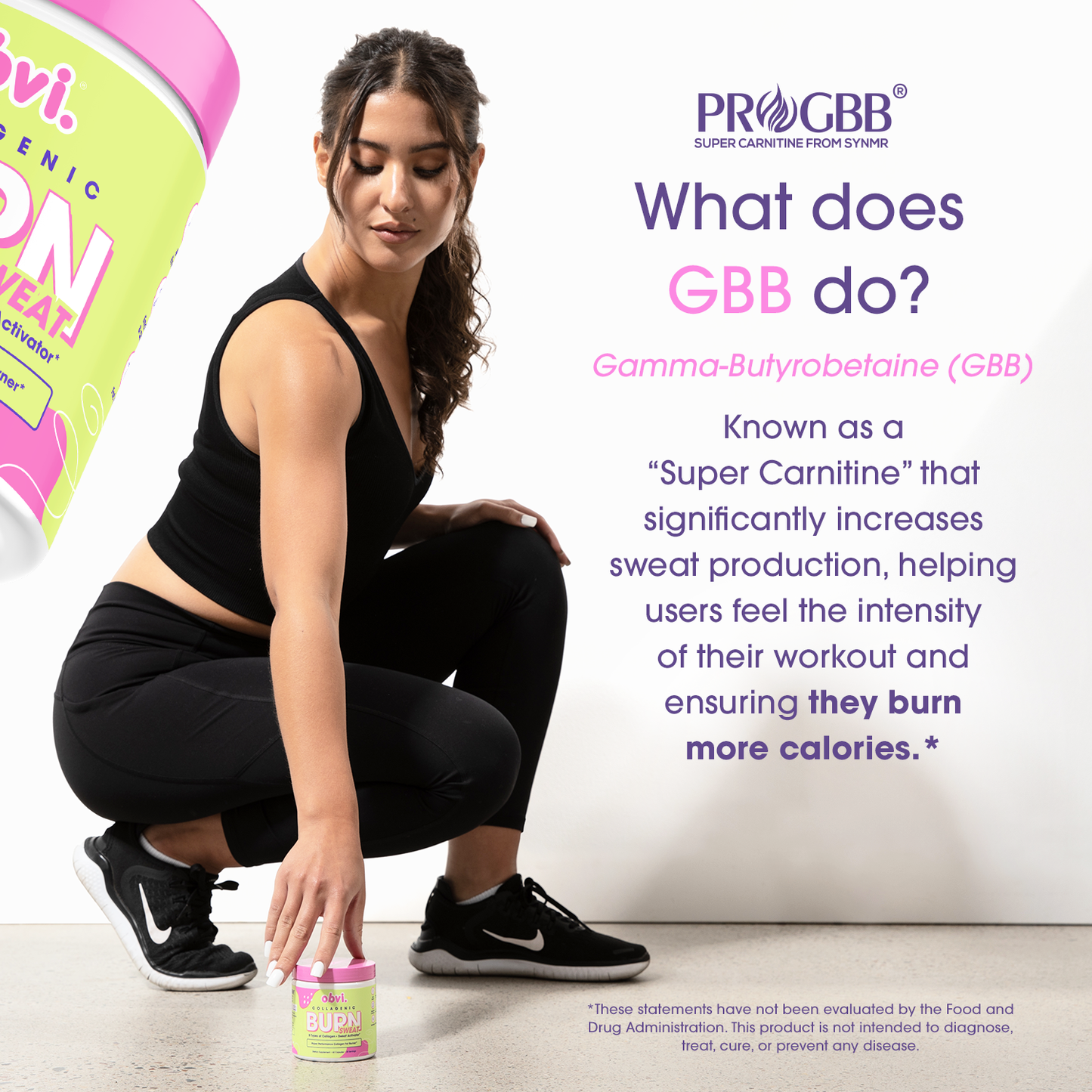 Obvi Burn Sweat - Collagenic Fat Burn & Energy Boost