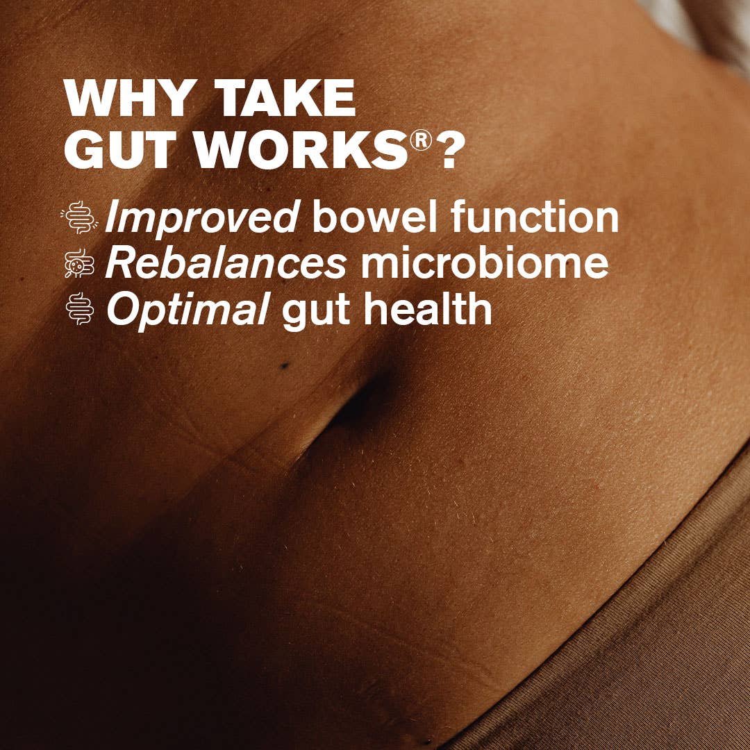 Gut Works® | 30 Capsules | Pre & Probiotic | 50 Billion CFU