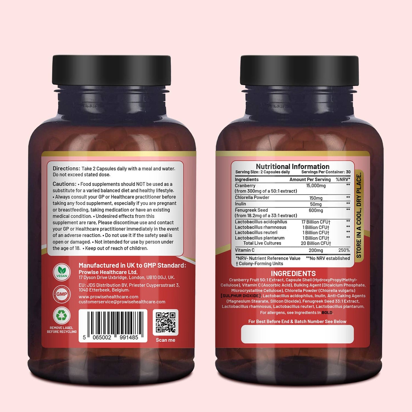 Women’s Flora 20 Billion CFU - 60 Capsules